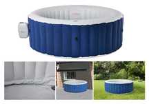 jacuzzi basen Spa dmuchane pompowane hydromasaż grzanie 180cm 4 osoby