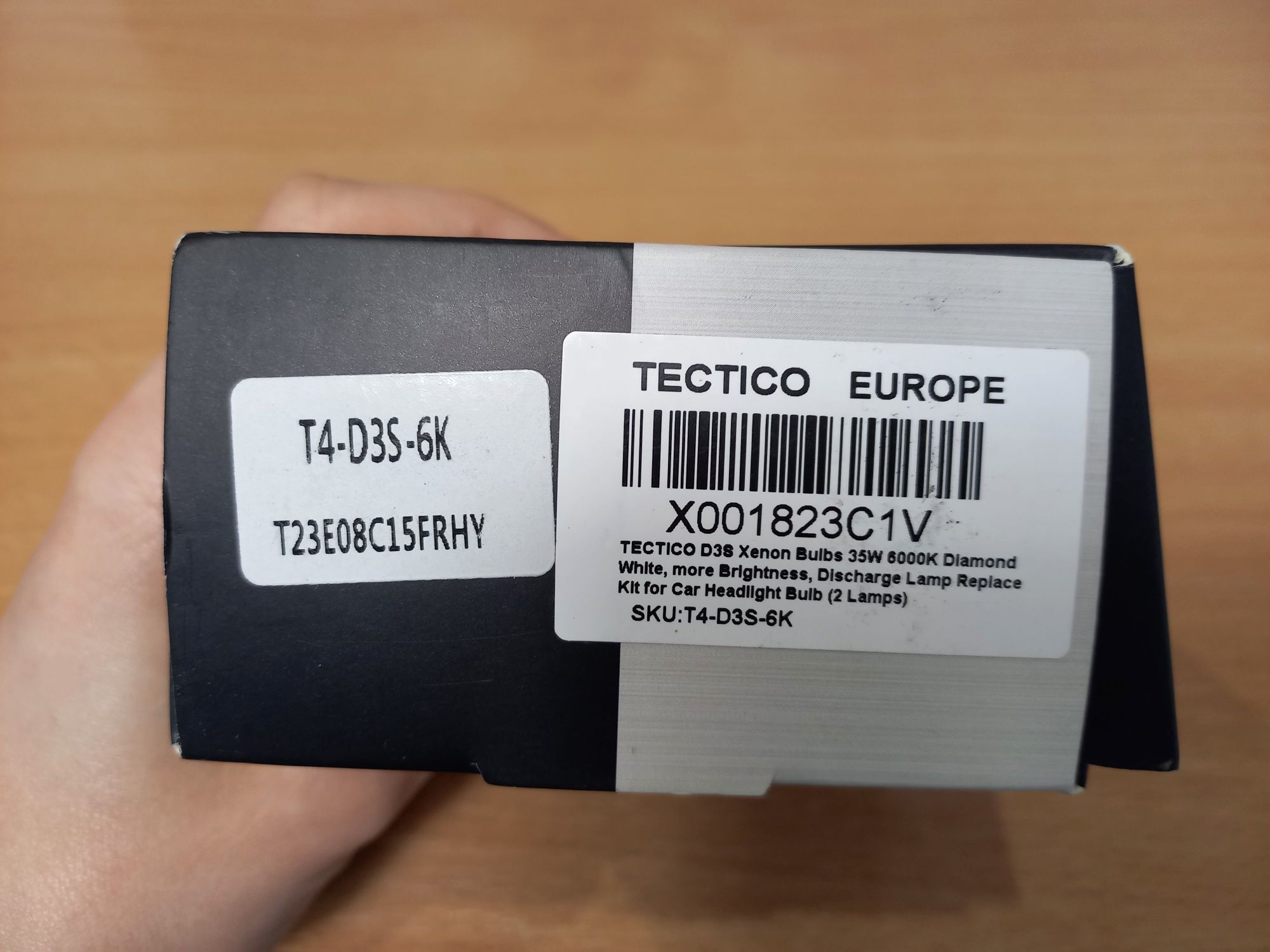 Ксенонові лампи Tectico D3S 35W 6000K