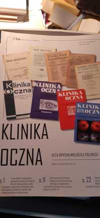 8 gazet klinika oczna i medycyna po dyplomie, stare gazety ,zestaw