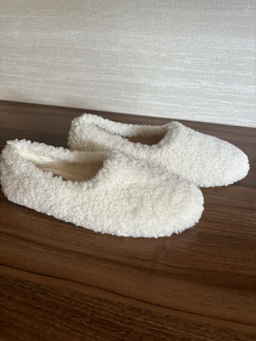 Меховые балетки 38 размера