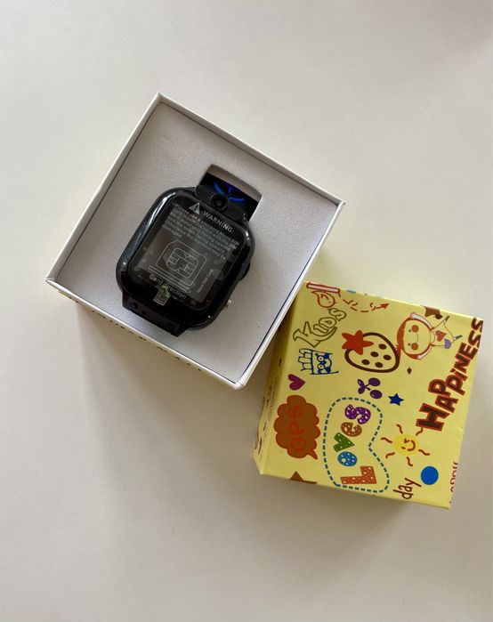 Дитячі Смарт-годинники Baby Smart Watch Ds60 З Gps Wi-Fi Чорно-сині