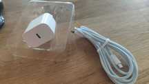 Szybka ładowarka power adapter 20W USB C do iPhone iPad Lightning