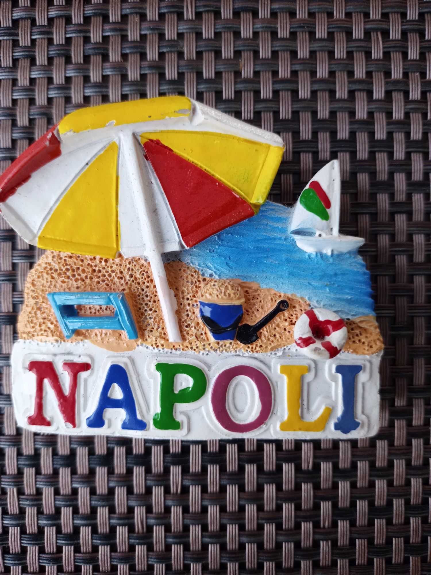 Magnes ceramiczny Napoli - Italia - Neapol - Włochy