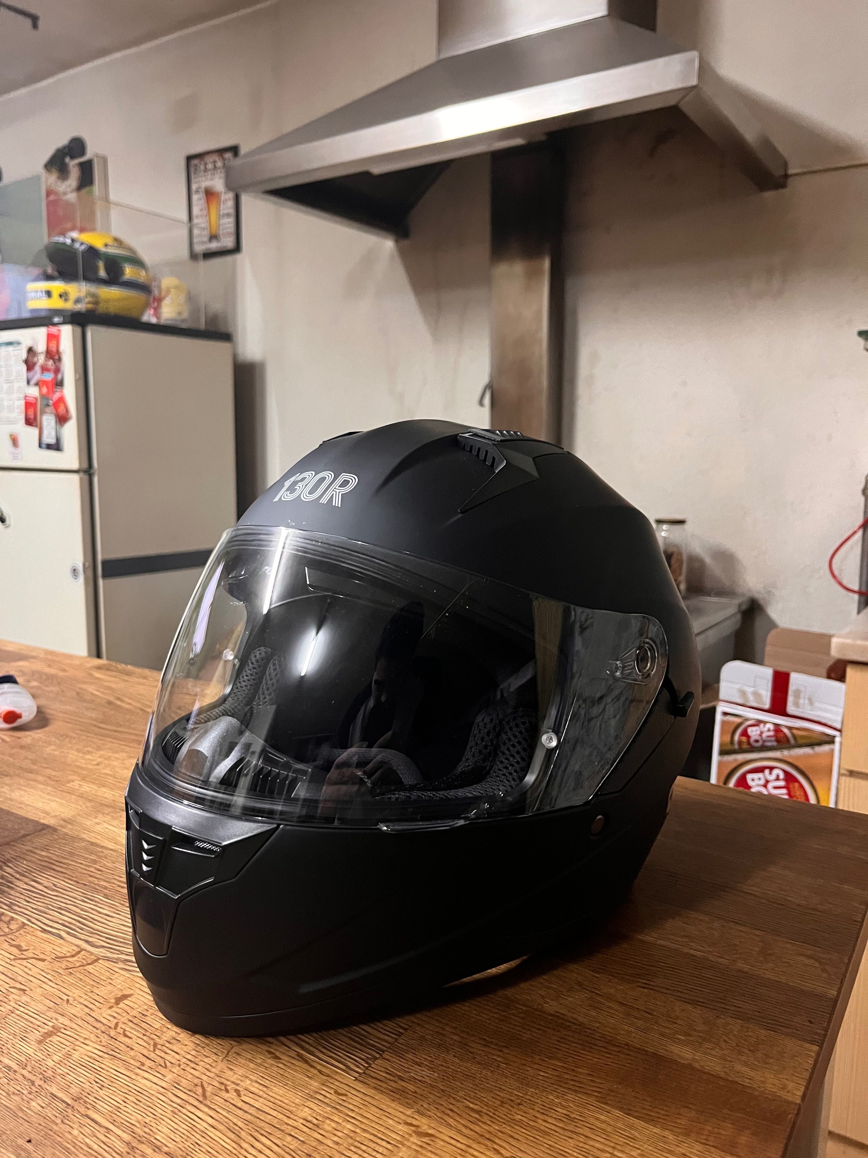 Capacete 130R KATSURA V2 BLACK MATT