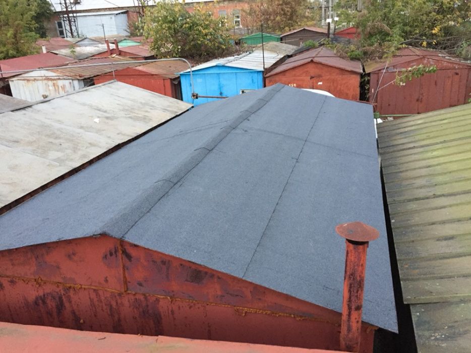 Ремонт даху Єврорубероїд,гідро ізоляція  ,утеплення даху мін ватою