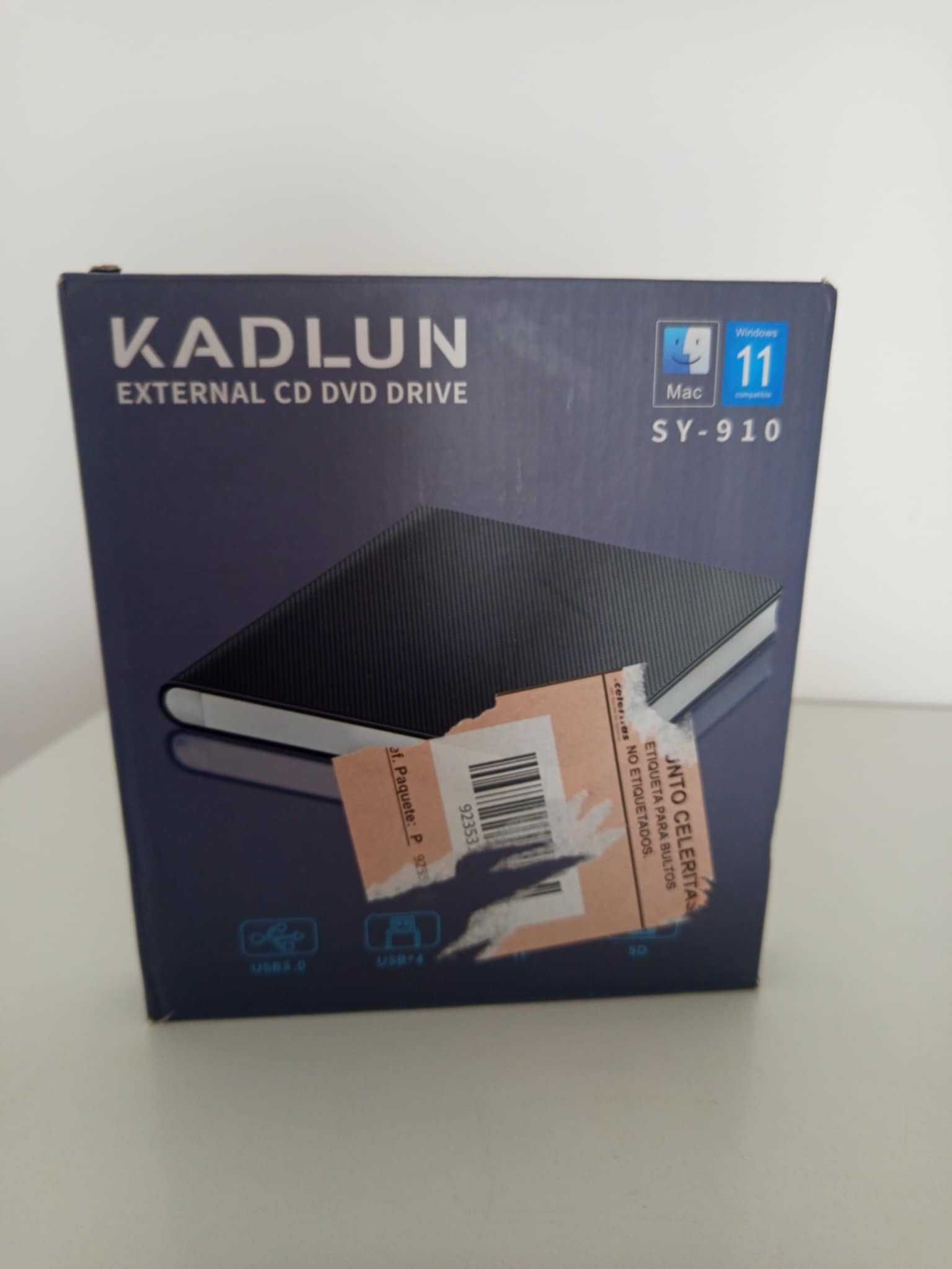 Nagrywarka CD (combo z DVD) zewnętrzna KADLUN SY-910