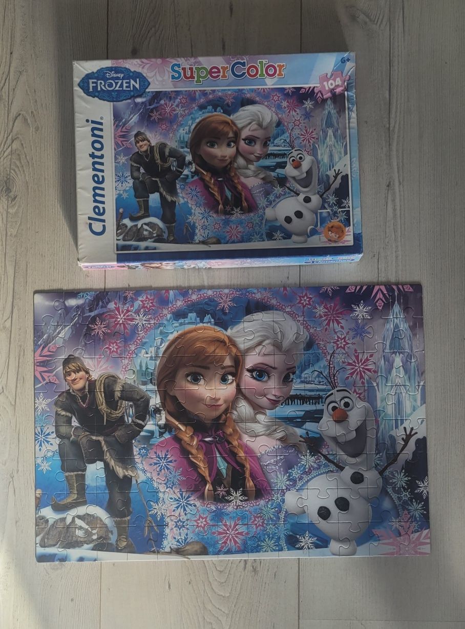 Puzzle Clementoni Kraina Lodu 104 elementy