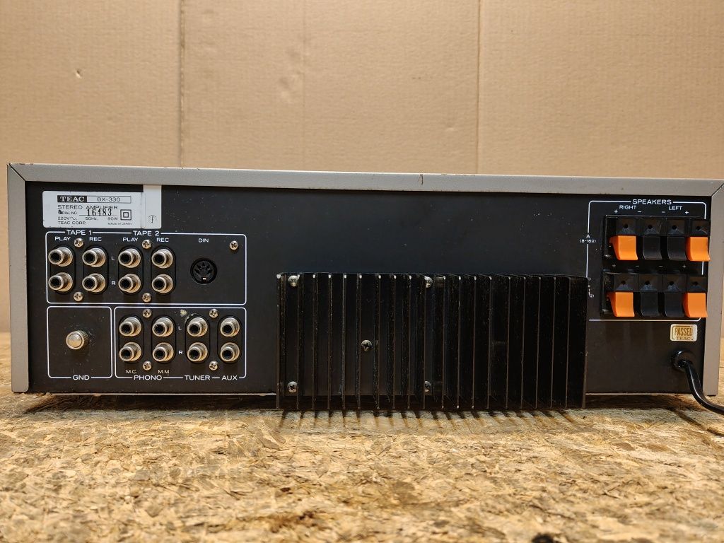 Wzmacniacz Teac BX-330, Made in Japan, retro, vintage, lata 80'