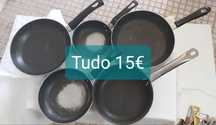 Tachos e frigideiras lote 10€ tudo