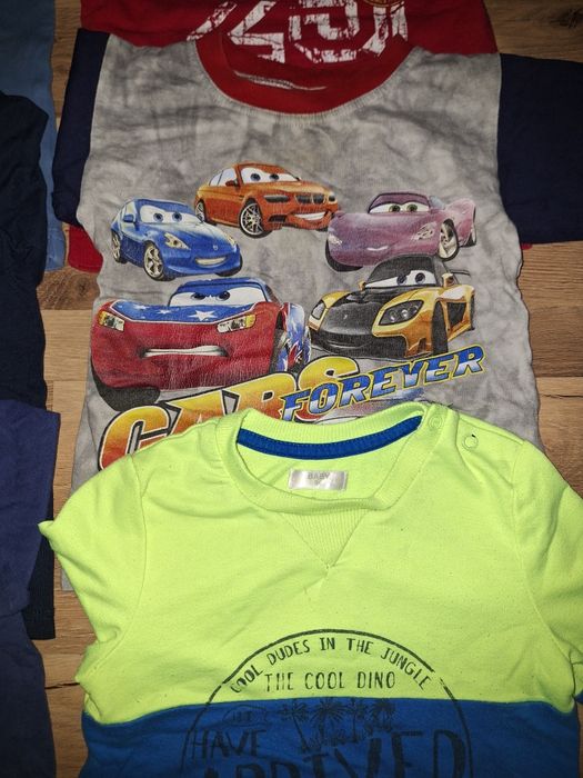 Koszulki z długim rękawem i bluza 86cm