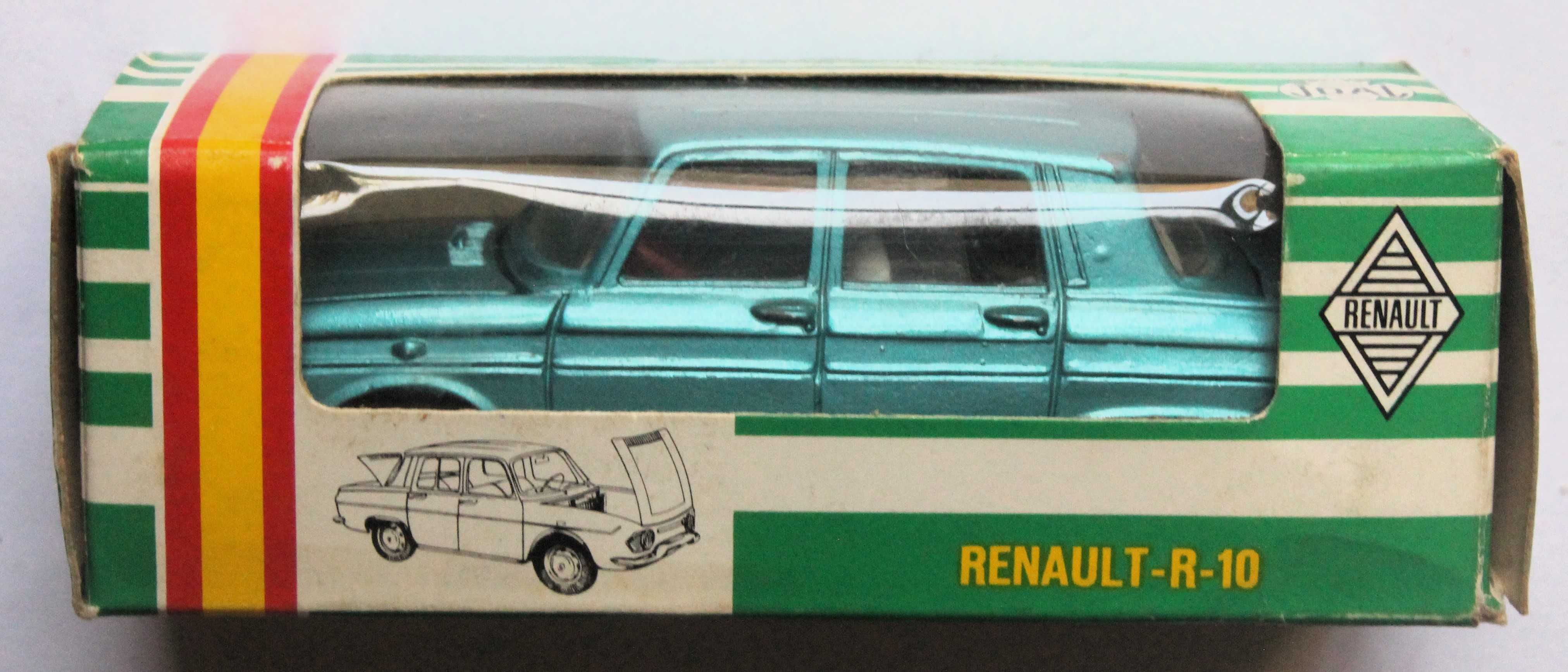Miniatura vintage Renault 10 1/43 Joal com Caixa