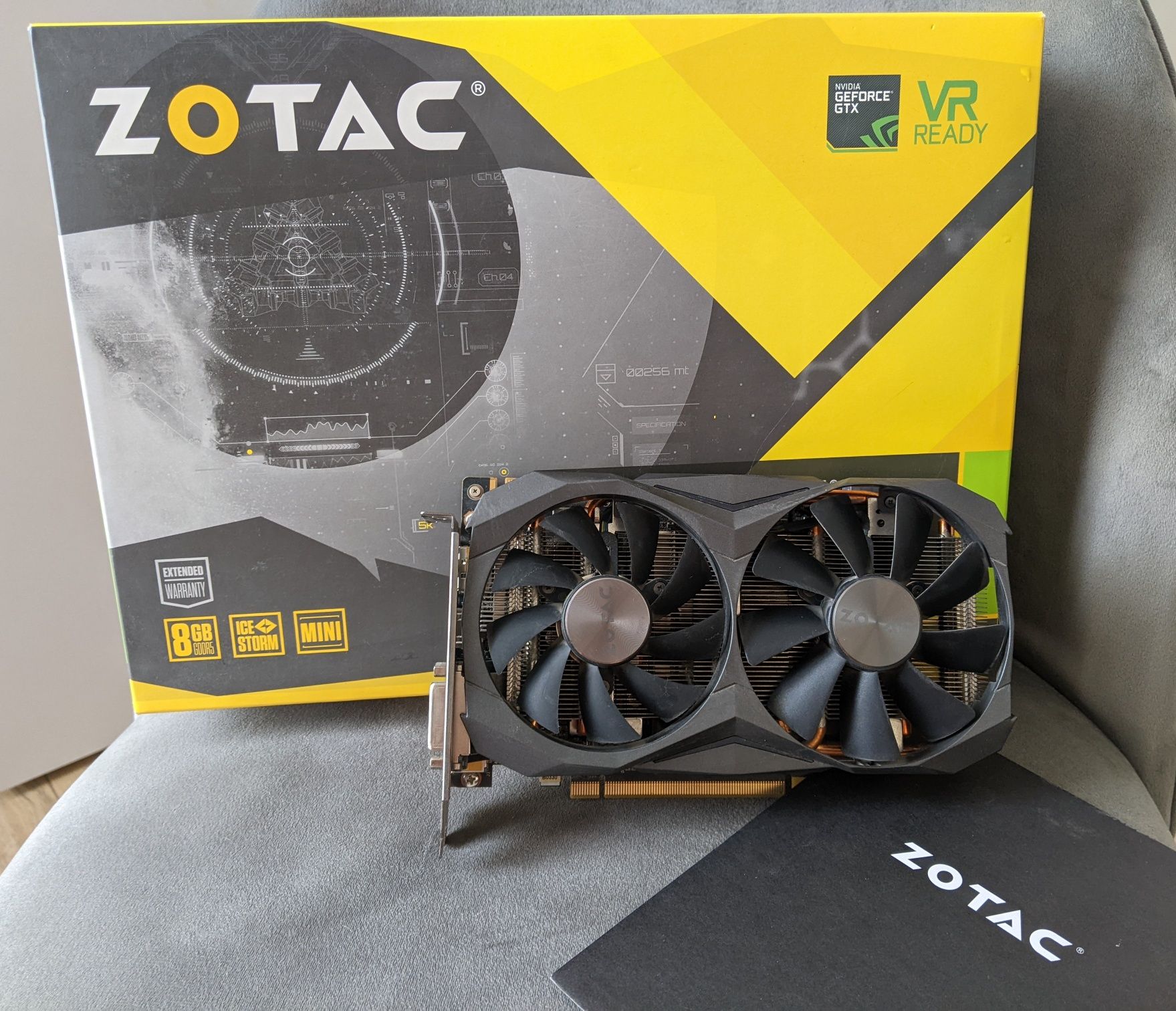 Видеокарта Zotac GTX 1070ti 8gb | Отличное состояние