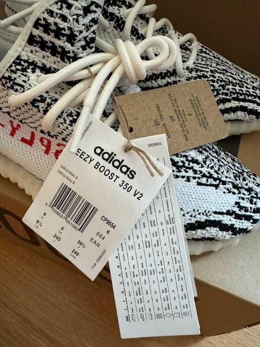 Buty Adidas Yeezy boost Yeezy 350 v2 zebra 39 1i3
