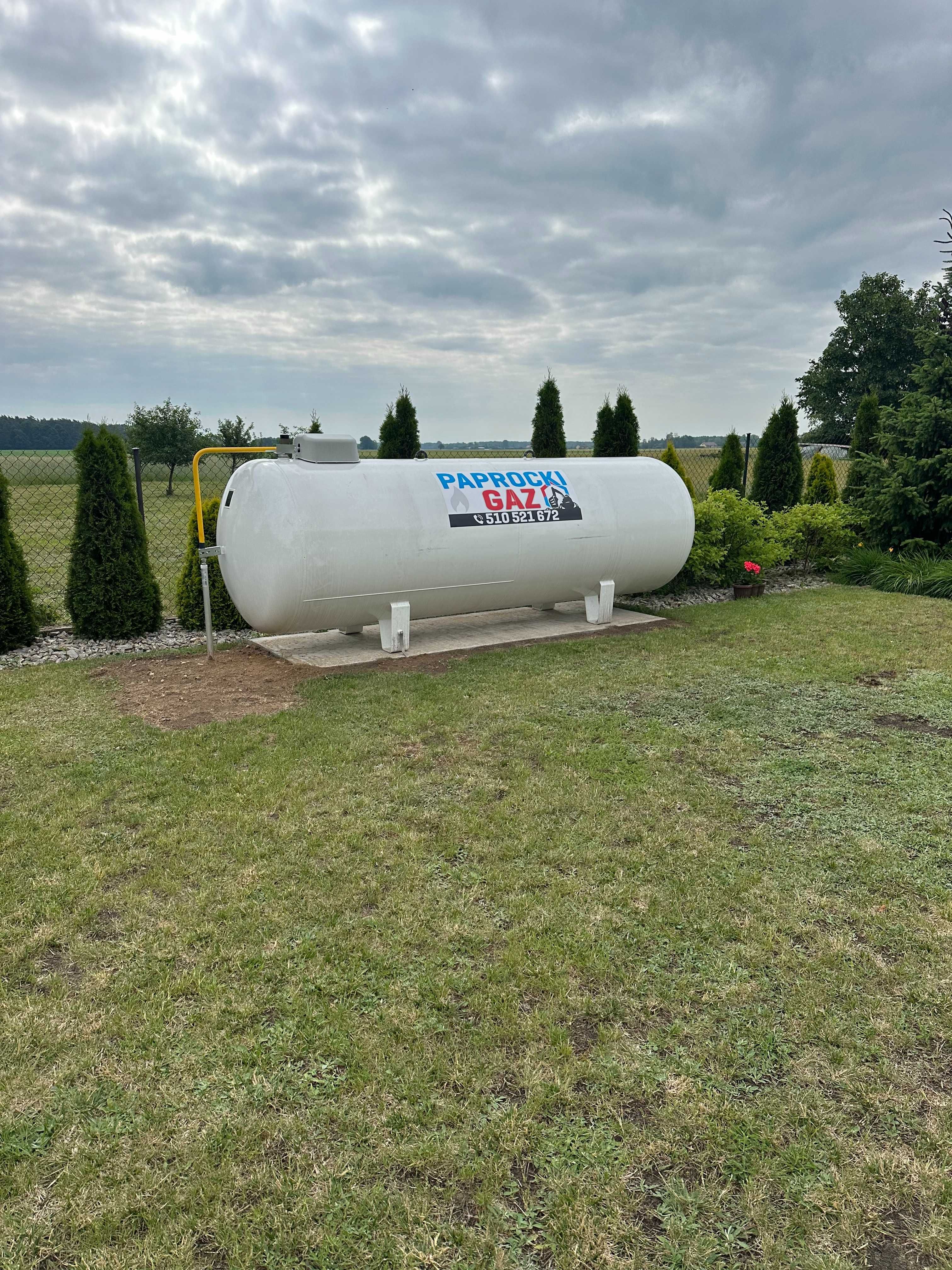 Zbiornik na gaz płynny naziemny poj. 2700