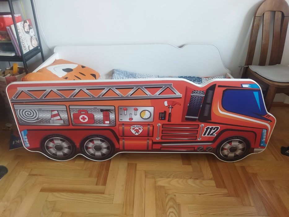 Łóżko dziecięce straż pożarna