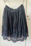 Guess spodnica koronkowa czarny M/L