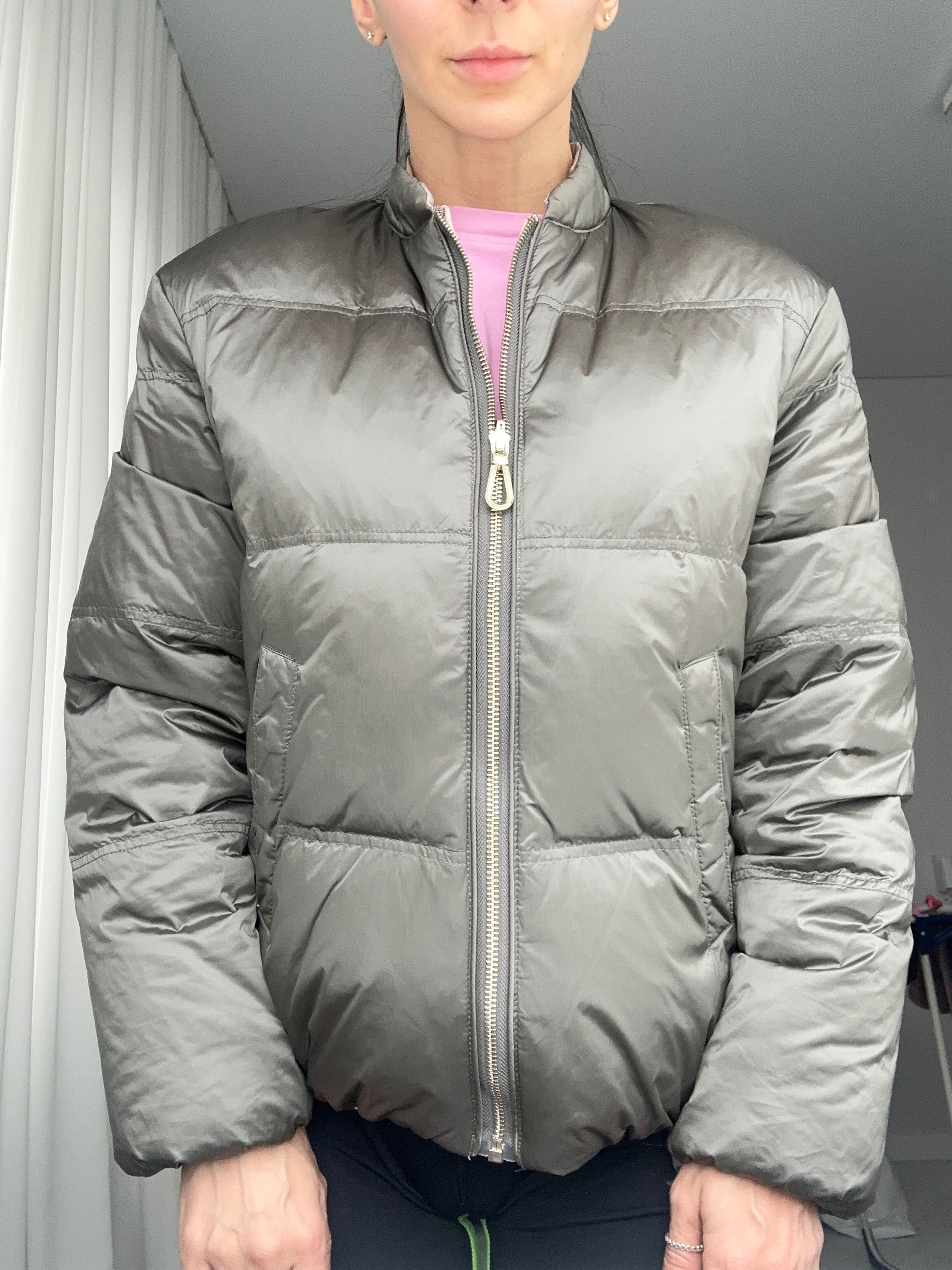 Пуховик двосторонній massimo dutti XS