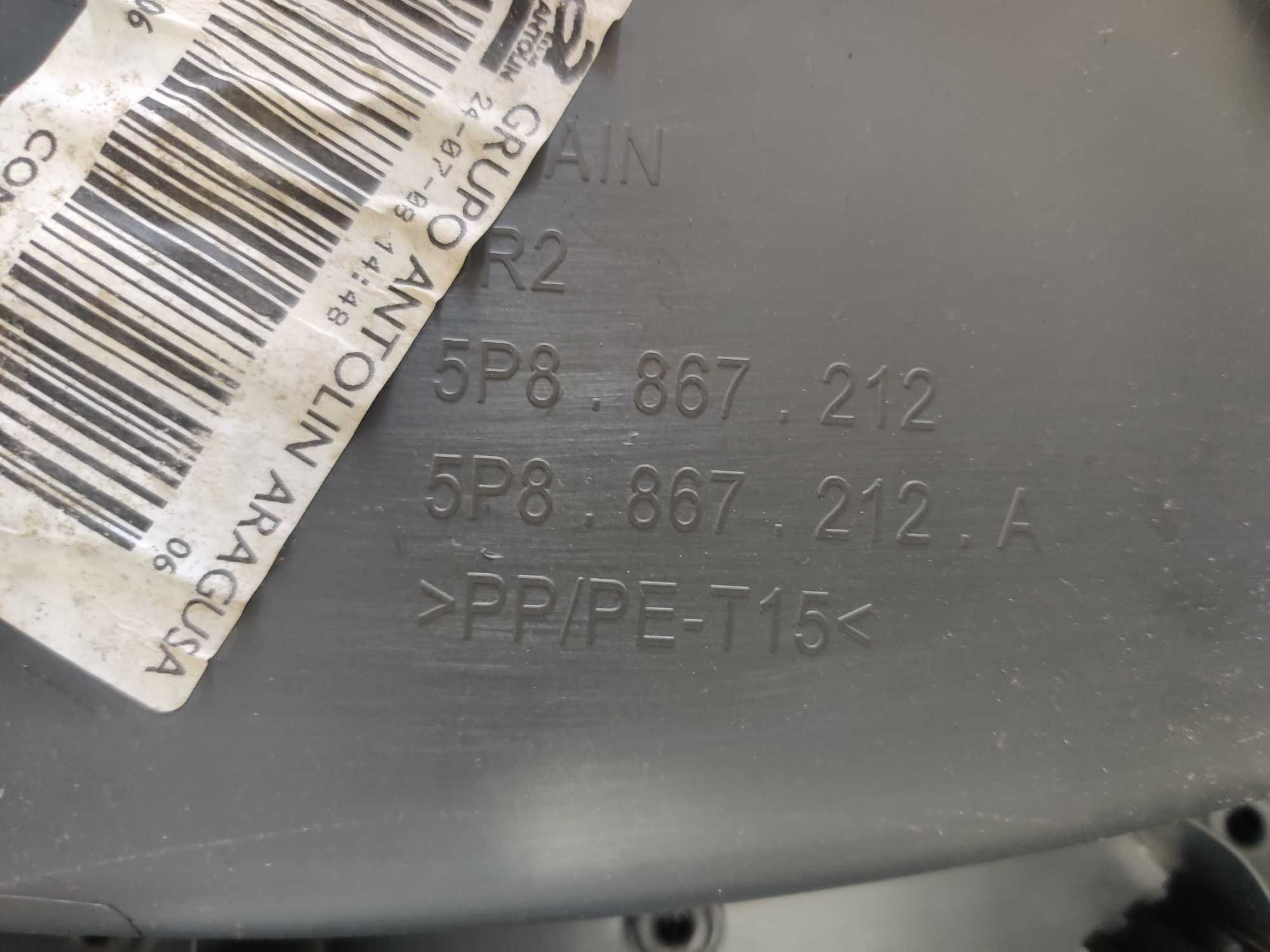 Seat Altea XL Tapicerka Boczek Drzwi Prawych tylnych Prawy Tył