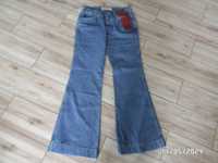 firmowe spodnie damskie  jeans -RESERVED-28x32-S