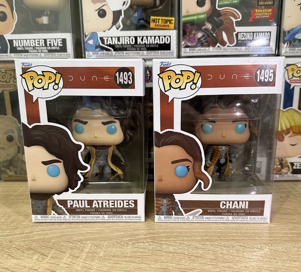 Funko Pop Dune Chani Paul Atreides Фанко Поп Дюна Чани Пол Атрейдес