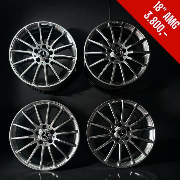 Felgi 18" oryginalne Mercedes AMG szprychowe nowe alufelgi r18 et52