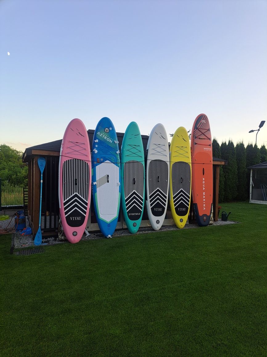 SUP DESKA POMPOWANA 320cm 180kg najtaniej osprzęt kompletny gwarancja