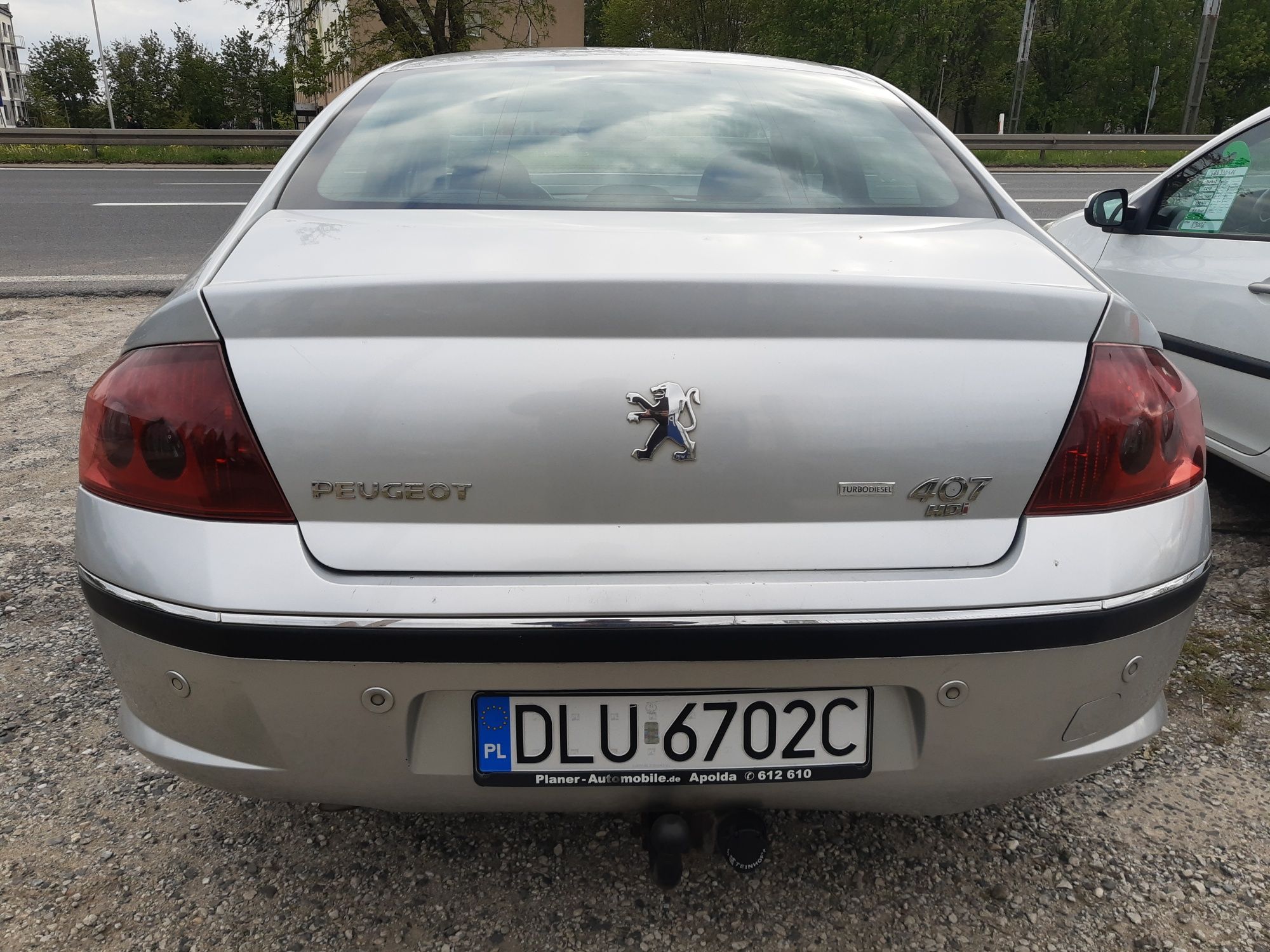 Peugeot 407 sedan, diesel, zadbany , hak