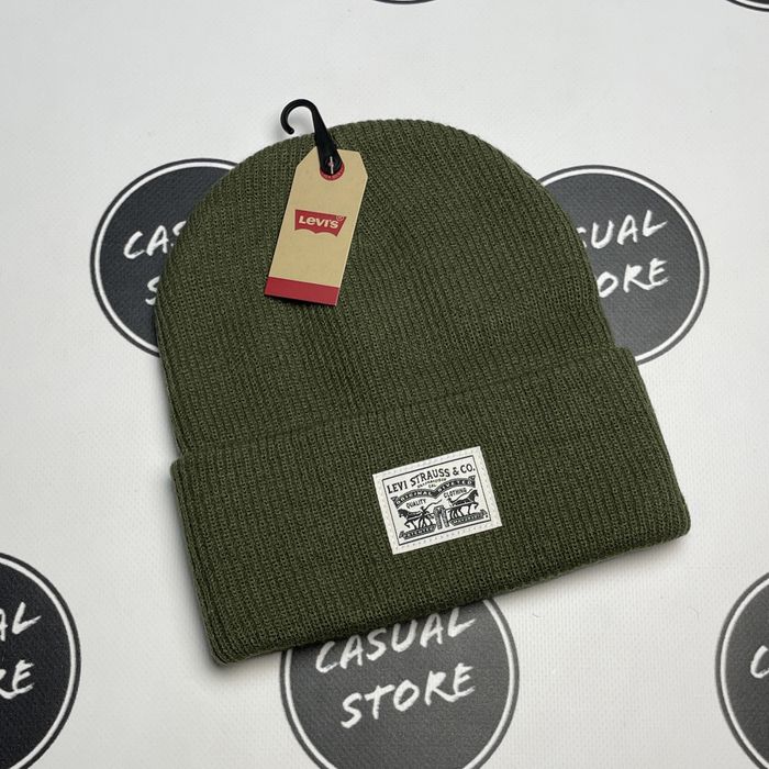 ОРИГІНАЛ Чоловіча Шапка Levis з США Олива