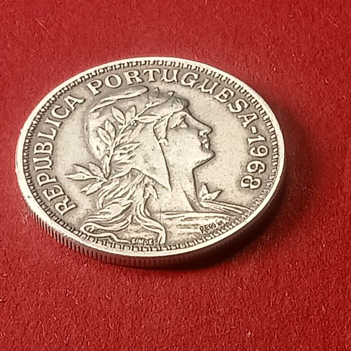 Moeda  50  centavos 1968