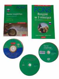 Rosyjski w 3 miesiące + Starter rosyjskiego + CD