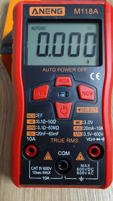 Cyfrowy Mini Multimetr