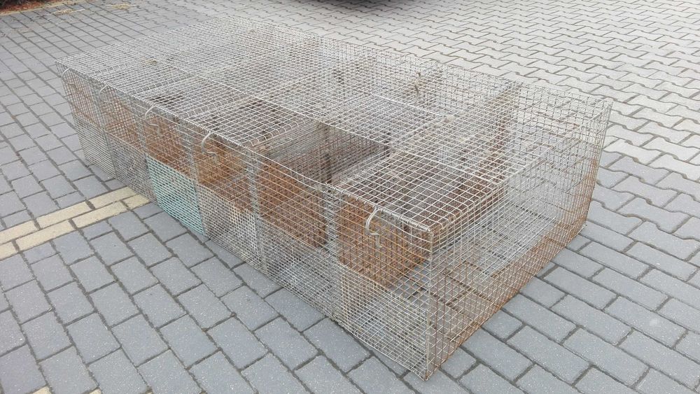 Klatka dla królików, gryzoni , ptaków, 6 lub 1 komorowa