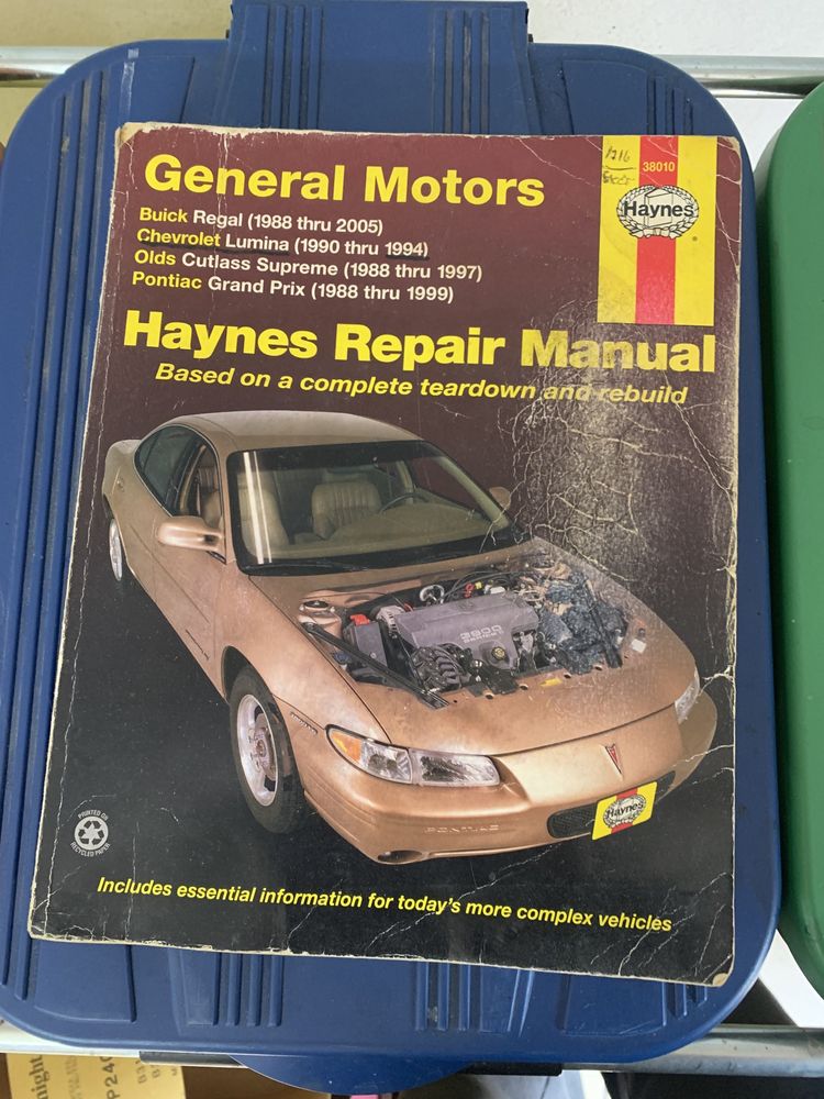 Książka napraw GM