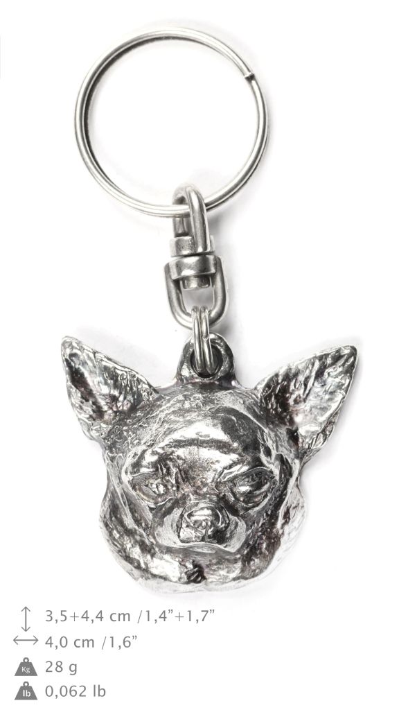 Chihuahua krótkowłosy brelok do kluczy Art-Dog