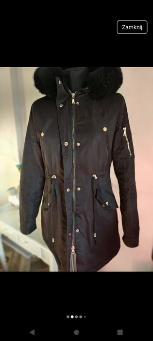 Kurtka parka jesienna