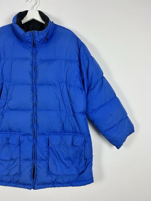 Lands’ End męska kurtka puchowa lekka duża XL dwustronna ciepła