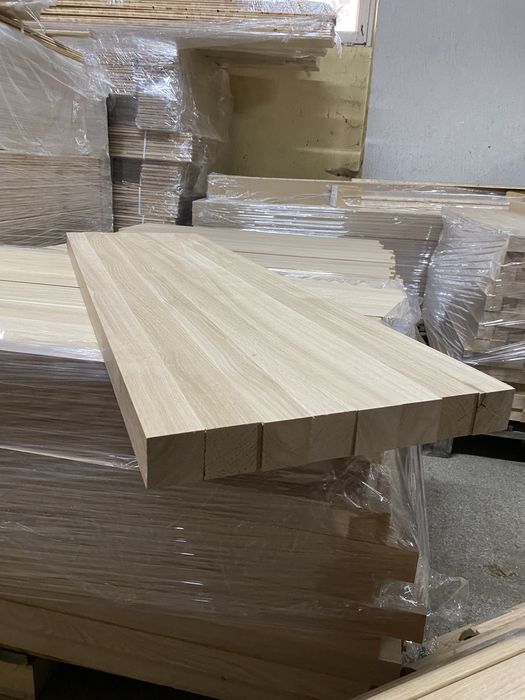 Schody do Montażu Trepy Stopnie Lite 40 mm Dębowe PRODUCENT