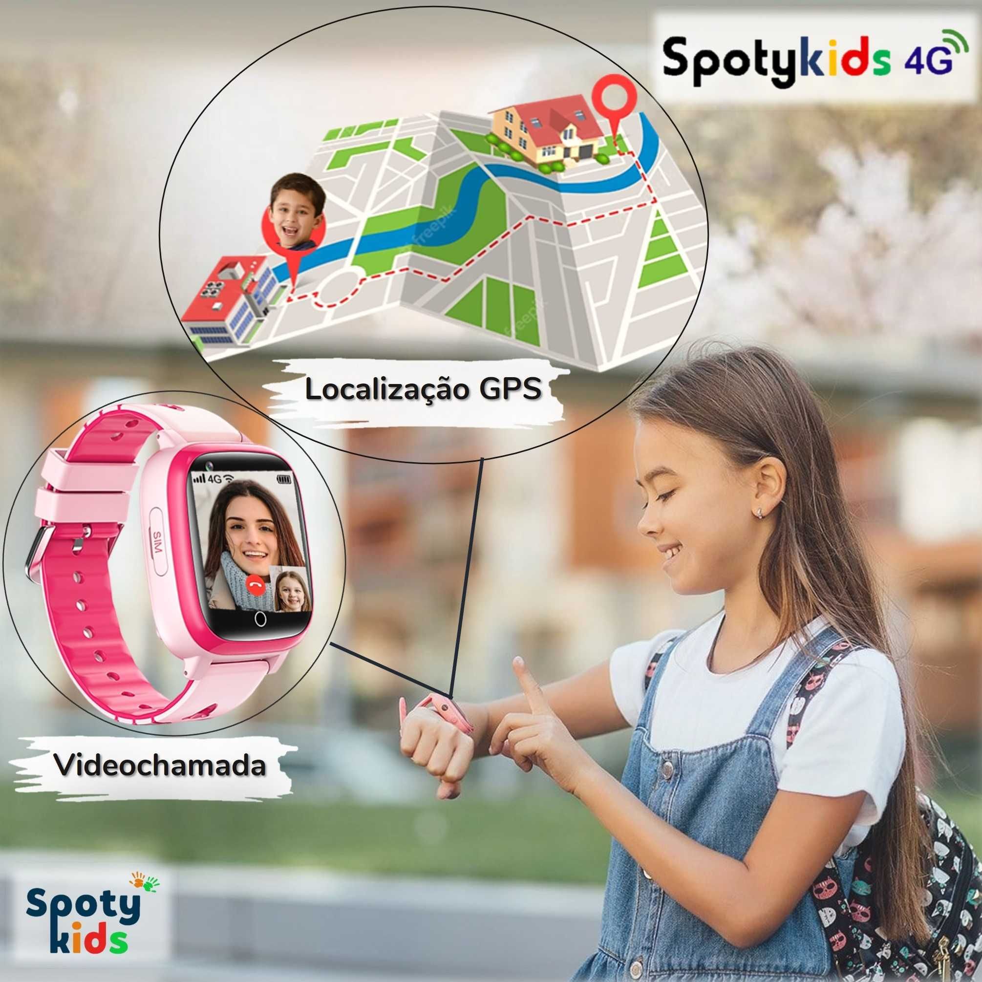 Relógio de crianças Smartwatch Spotykids 4G (Novo)