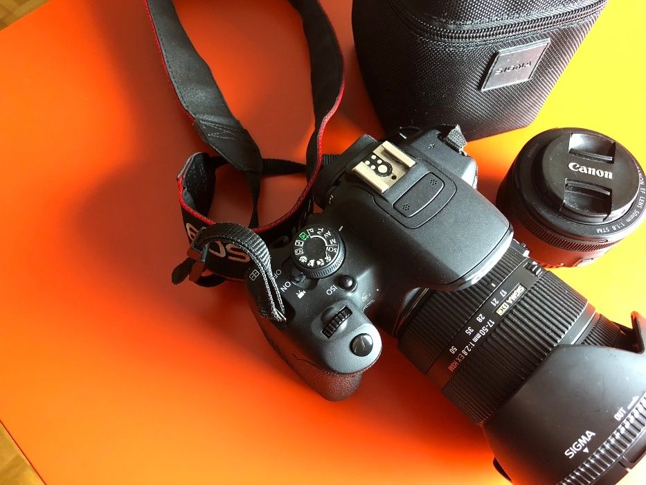 4Canon EOS 700D + canon 50mm
