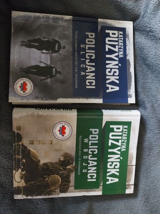 Książki K. Puzyńska seria policjanci ulica i w boju