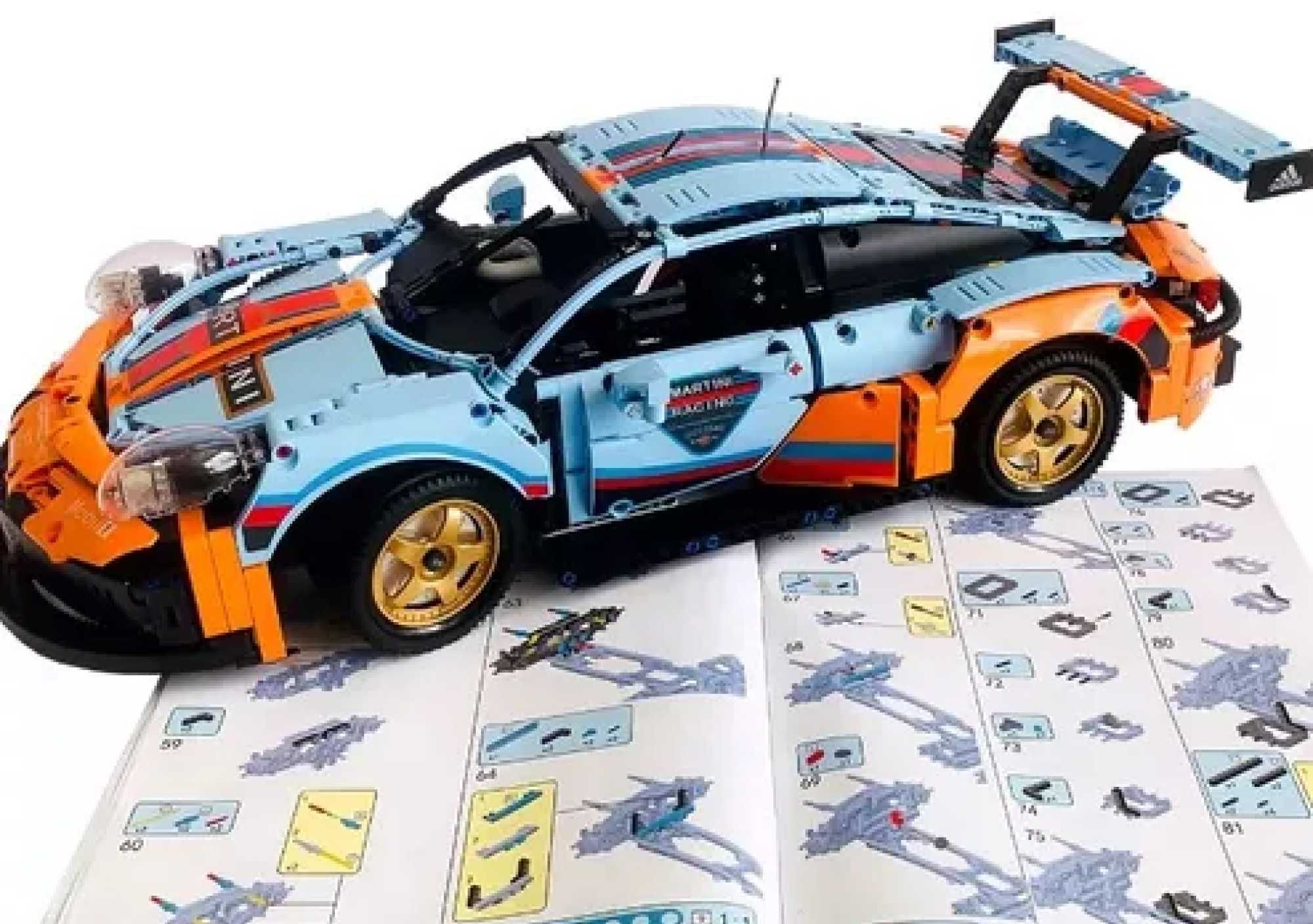 ‼️Знижка‼️ Конструктор Technic Porsche 911 1580 деталей аналог LEGO