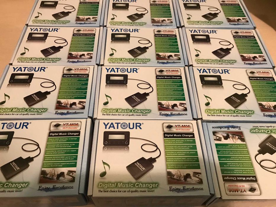 Официальный Yatour-M06 USB адаптер USB AUX Блютуз в штатную магнитолу