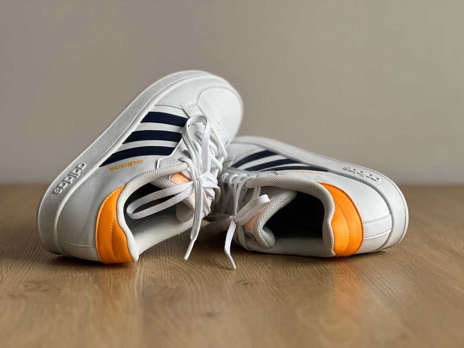 Чоловічі кросівки Adidas breaknet k white, (р. 37)