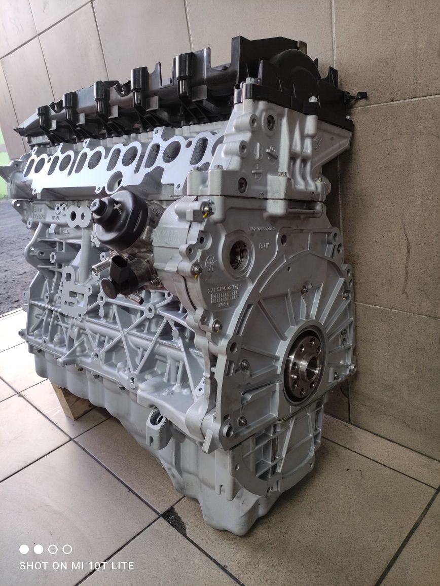 Silnik N57D30A N57 3.0 BMW Po REGENERACJI! Gwarancja ROK! NOWY wał