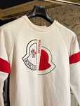 MONCLER. Sweterek / bluza z okrągłym kołnierzem. Stan BDB. Rozm. M
