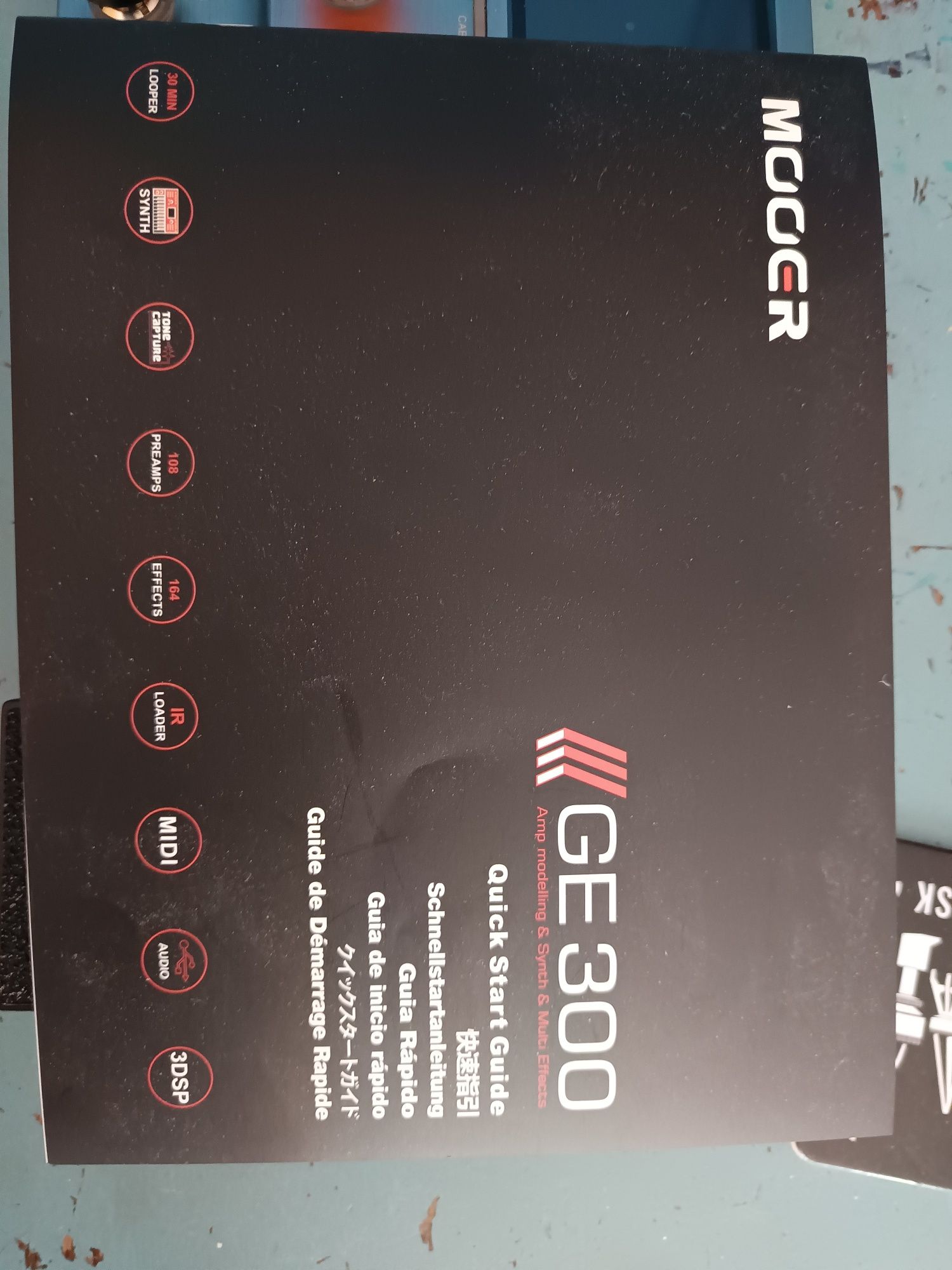 Mooer GE 300 , pudełko.   Urlop 12-24.07.2025r.