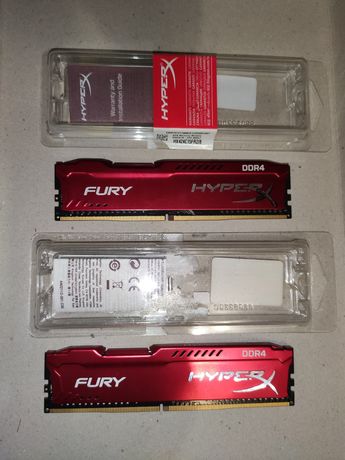 Осталась одна планка. Оперативная память HyperX fury DDR4 2400 8 gb