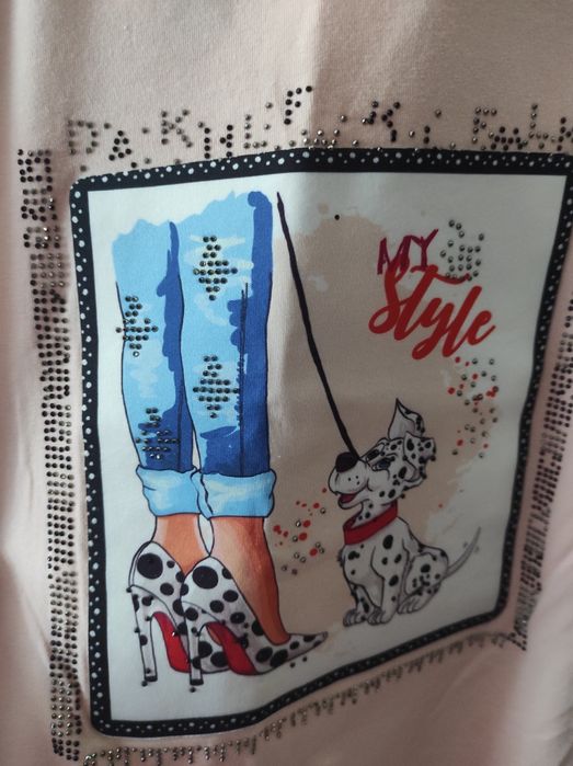 Футболка с нашивкой, футболка