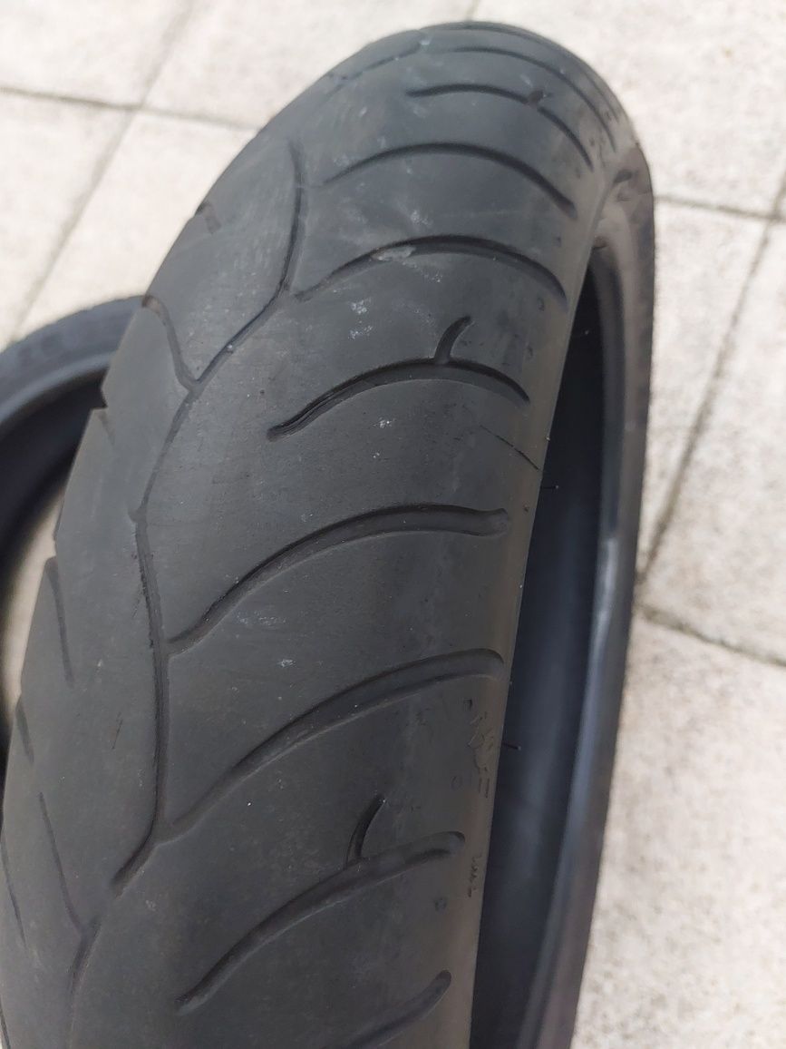 Pneus Metzeler 120/r17 e 170/r17..