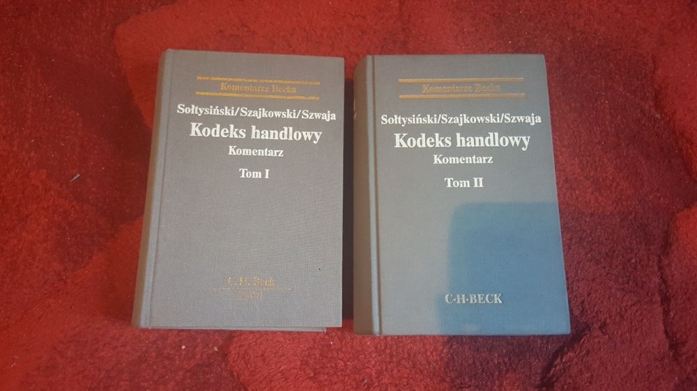 Kodeks handlowy rom I, II Sołtysiński, Szajkowski, Szwaja C.H.BECK